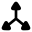 Dmove icon with solid rounded style