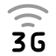 Gsignal icon with twotone rounded style