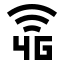 Gsignal icon with solid sharp style