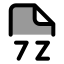 7 Z icon with duotone standard style