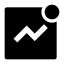 Activity icon with solid sharp style