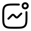 Activity icon with stroke rounded style