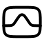 Activity icon with stroke rounded style