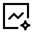 Activityspark icon with stroke sharp style