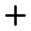 Add 01 icon with stroke standard style