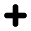 Add icon with solid rounded style