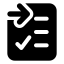 Addtolist icon with solid standard style