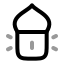 Adzan icon with twotone rounded style