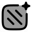 Aibackground icon with duotone rounded style