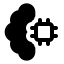 Aibrain icon with solid standard style