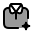 Aiclothes icon with duotone rounded style