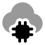 Aicloud icon with bulk rounded style