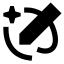 Aidrawing icon with solid sharp style