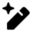 Aiediting icon with solid standard style