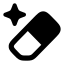 Aieraser icon with solid rounded style