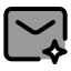 Aimail icon with duotone standard style