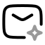 Aimail icon with twotone rounded style