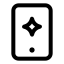 Aiphone icon with stroke standard style