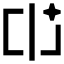 Aireplace icon with solid sharp style