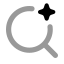 Aisearch icon with bulk rounded style