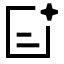 Aisearchlines icon with stroke sharp style