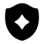 Aisecurity icon with solid rounded style