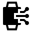Aismartwatch icon with solid sharp style