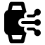 Aismartwatch icon with solid standard style