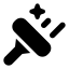 Aiwiper icon with solid rounded style