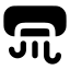 Airvent icon with solid rounded style
