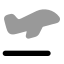 Airplanetakeoff icon with bulk rounded style