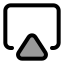 Airplayline icon with duotone standard style