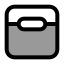 Airpod icon with duotone standard style