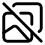 Albumnotfound icon with stroke standard style