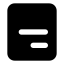 Alignboxbottomright icon with solid standard style
