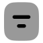 Alignboxmiddlecenter icon with bulk rounded style