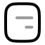 Alignboxmiddleright icon with twotone rounded style