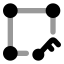 Alignkeyobject icon with bulk rounded style
