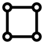 Alignselection icon with stroke standard style