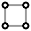 Alignselection icon with twotone rounded style