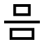 Alignverticaljustifycenter icon with stroke sharp style