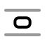 Alignverticalspacearound icon with twotone rounded style