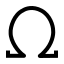 Alphabetgreek icon with stroke sharp style