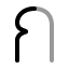 Alphabetthai icon with twotone rounded style