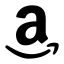 Amazon icon with solid rounded style