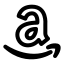 Amazon icon with stroke rounded style