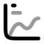 Analysistextlink icon with bulk rounded style
