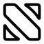 Applenews icon with stroke rounded style