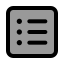 Applereminder icon with duotone standard style