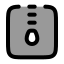 Archive icon with duotone rounded style